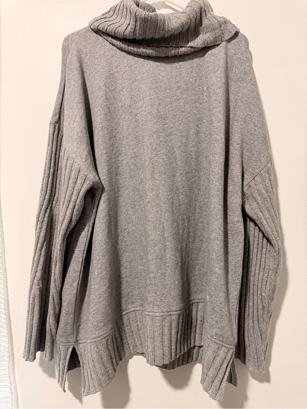 Soft Surroundings Gray Turtle Neck Sweater Size 2x